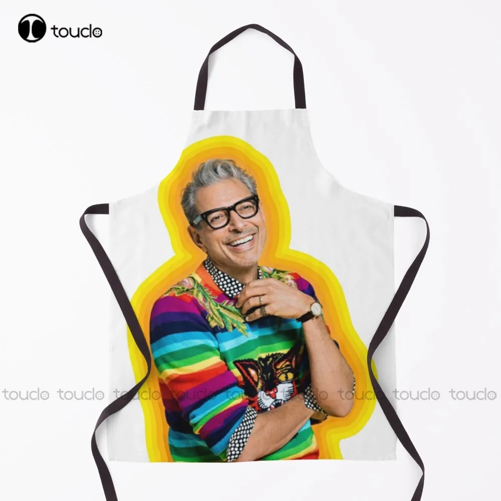 New Jeff Goldblum Of Happiness Apron Garden Apron Unisex