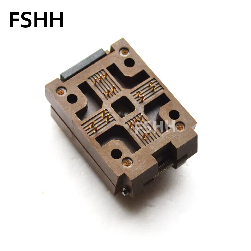 FPQ-18-1.0-01 اختبار المقبس QFP18 ic المقبس الملعب = 1.0 مللي متر