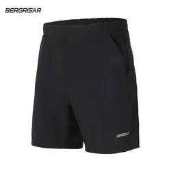 Pantaloncini da corsa da 7 pollici da uomo 2 in 1 Quick Dry Allenamento attivo Esercizio da jogging Pantaloncini sportivi Pantaloncini da palestra con tasca BG600