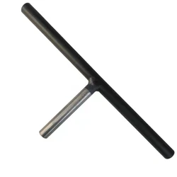 Woodworking Lathe Tool Rest 300mm Round Bar DIY Self-made Lathe Bracket Base Column Diameter 16MM