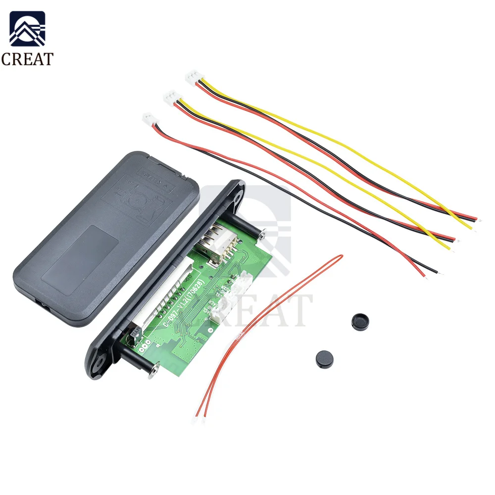 DC 7 -12V scheda di decodifica MP3 Bluetooth per decodifica auto modulo lettore MP3 supporto Radio FM USB TF telecomando IR