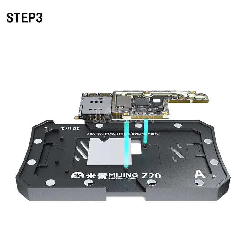 Mijing Z20 Middle Layer Reballing Stencil Platform For IP12 12Pro Max 11Pro Xs Xr Motherboard Disassembly Planting Tin Repair