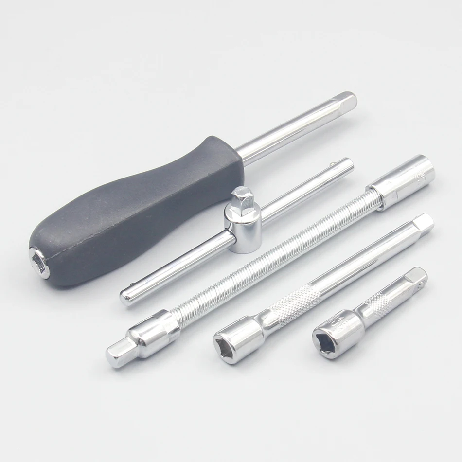 1/4 T10-T50 Star Pentalobe Screwdriver Bit Socket Set  Drive Socket Car Hand Tools Repair Kit Cr-V Steel  Power tool fittings