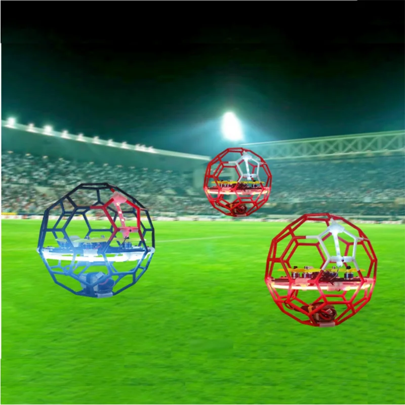 LDARC Flyball 230 Soccer Drone Ball PNP UAV Game Match Quad KKT20 F4 FC 20mm Stack 4S Flying Quadcopter