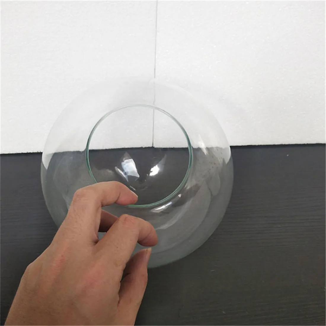 Clear Globe Glass Lamp Shade Transparent Lampshades Fitting Lamp D13cm D15cm D20cm D25cm Round Light Cover Replacement for DIY