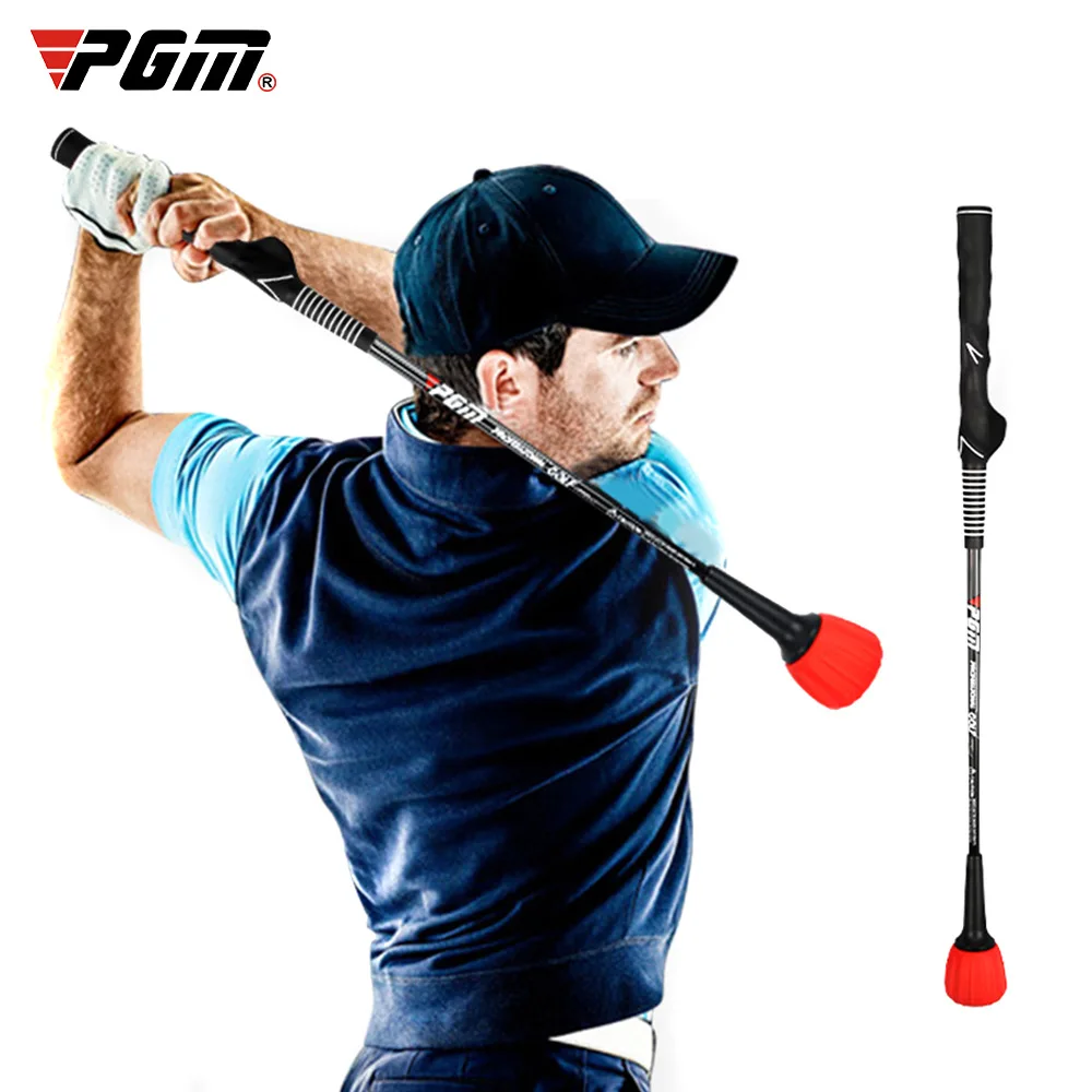 PGM Golf Swing Training Club Beginner Correcpose Posture Trainer Adjustable Sound Silicone Simulator Teaching Wand Stick HGB009