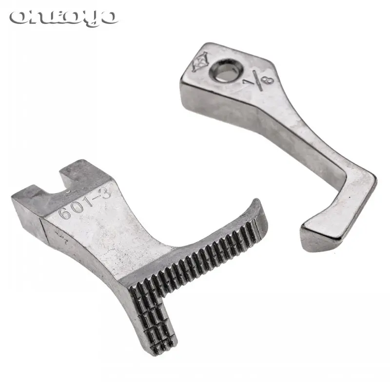 Synchronous Sewing Machine DY 340 High Low Pressure Thread 1/16 Edge Block Presser Foot 601-3 601-2R Spare Parts