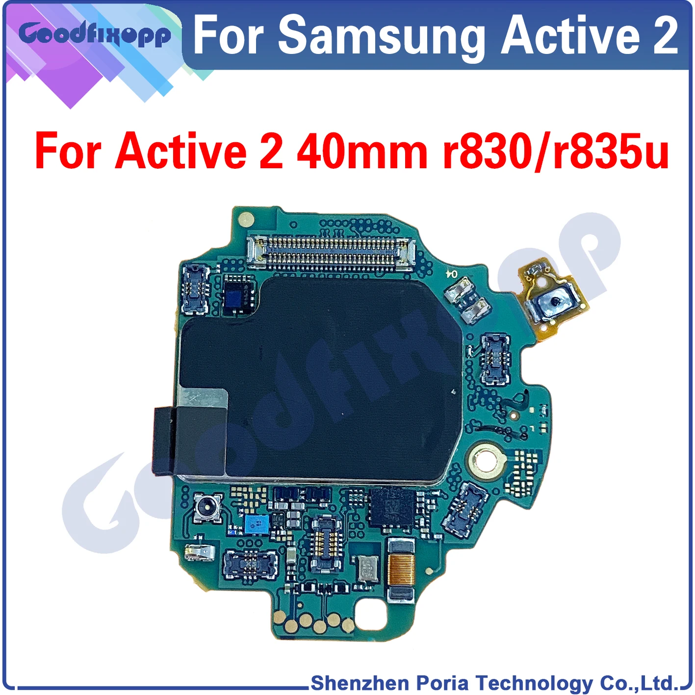 Imagem -02 - para Samsung Active 40 mm R830 R835 R835u Mainboard Relógio Placa Mãe para Samsung Active2 Placa Principal Reparação Substituição