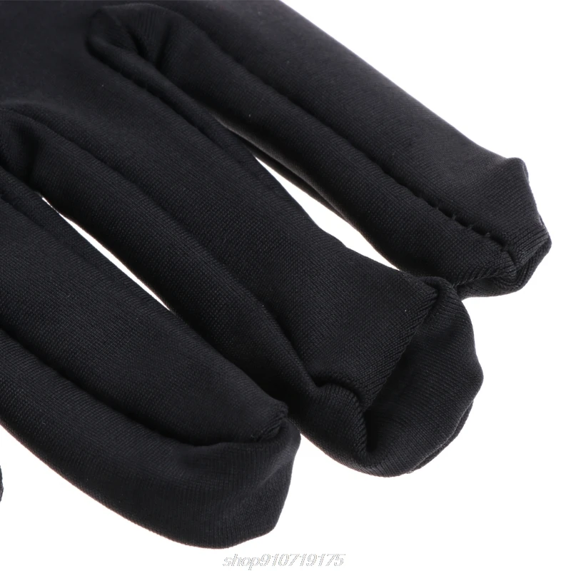 Jewelry Gloves Black Inspection With Soft Blend Cotton Lisle For Work N04 20 Dropshipping