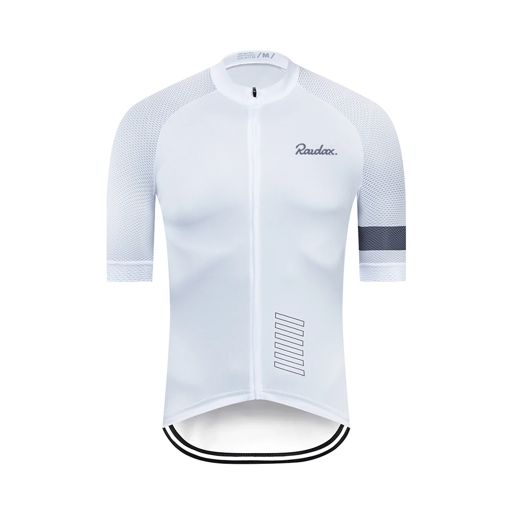 Men Cycling Jersey Raudax Classic Black Cycling Racing Tops Short Sleeve Cyclist Clothes Shirt Maillot Summer Bicycle Bike Wear image 3