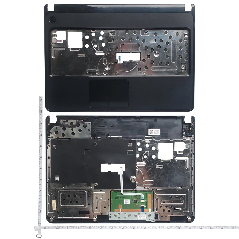 Imagem -04 - Yalumzu Capa para Teclado Tablet Novo Inspiron N4020 N4030 Descanso para Paleta de Laptop Conjunto de Bisel