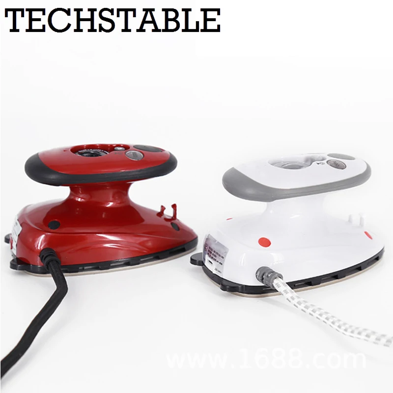 MINI Handheld Electric Clothes Steaming Iron Travel Garment Steamer Wet Dry Ironing Baseplate Portable Heat Flatiron 110V-220V