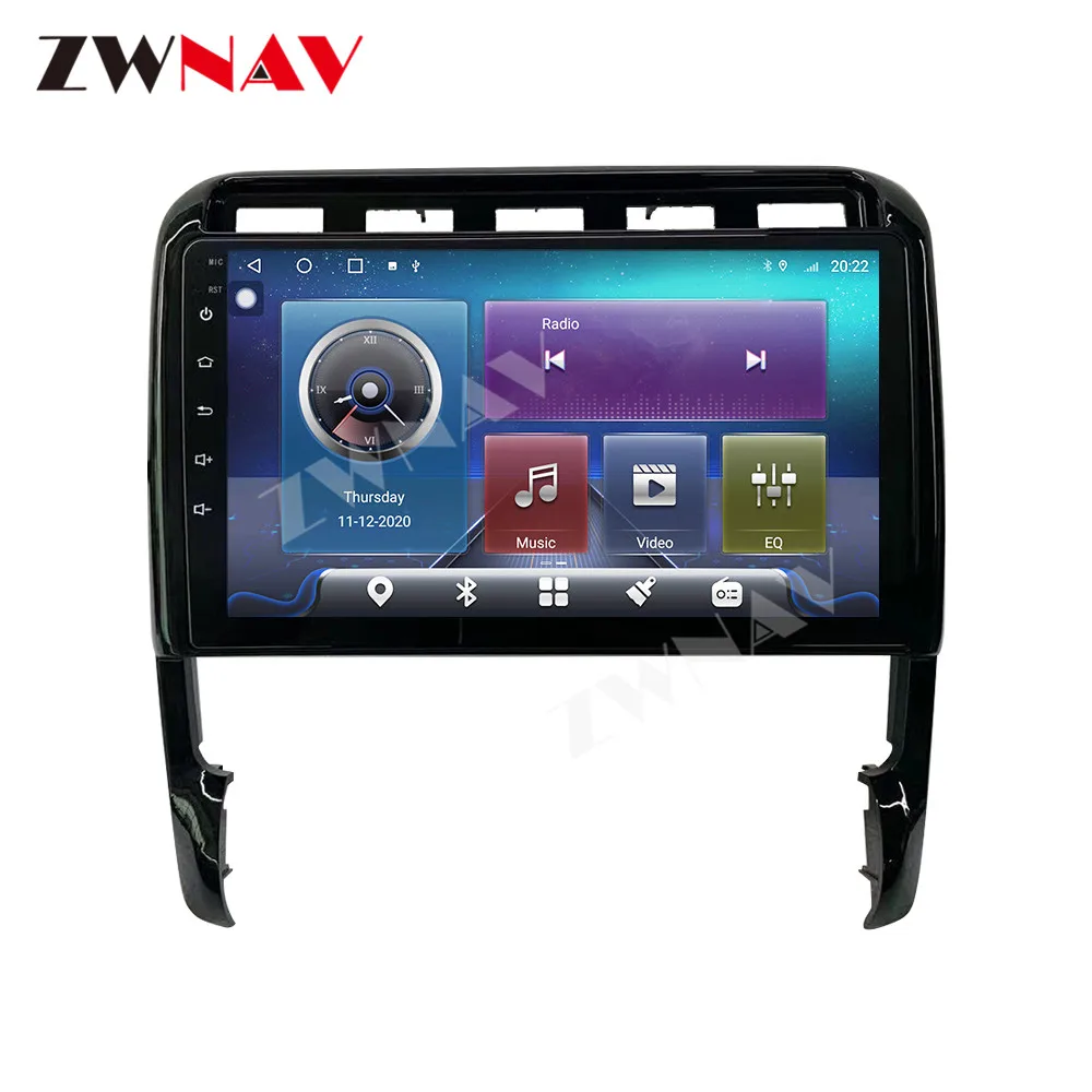 For Porsche Cayenne Android 10.0 4+128GB ISP Touch Screen Car GPS Navigation System Car Radio Multimedia Player With DSP Carplay