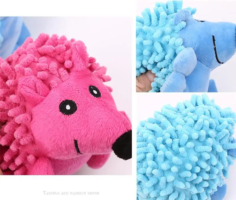 Dorakitten 1pc Pet Toy Bite Resistant Plush Hedgehog Shape Dog Chew Toy Dog Sound Toys Pet Bite Toys Pet Supplies Dog Favors