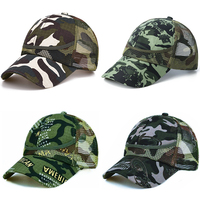 3-9 Years Outdoor Camouflage Baby Boy Mesh Baseball Cap Kids Cap Summer Autumn For Boys Girl Caps Net Casual Caps Kids Hats