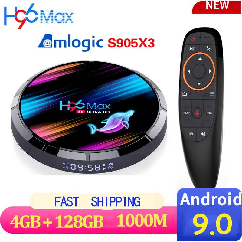 مُستقبل التلفاز الذكي: تقييم شامل لجهاز H96 Max X3 مع نظام Android 9.0