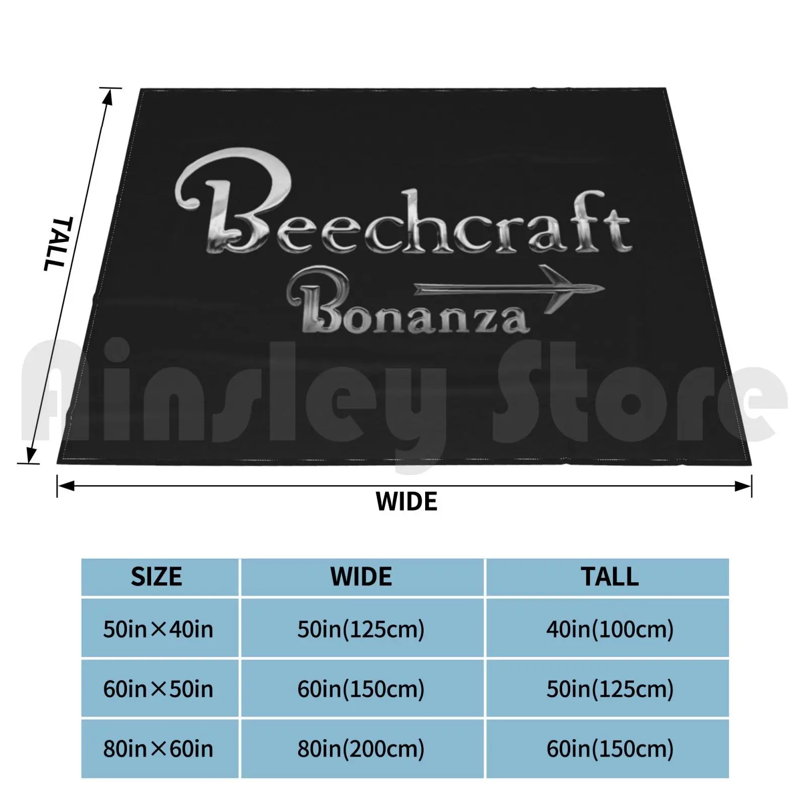 Bonanza Usa Blanket Fashion Custom Bonanza Usa Mooney Cessna Lear Pilot Plane Aviation Travel Air Boeing Vintage