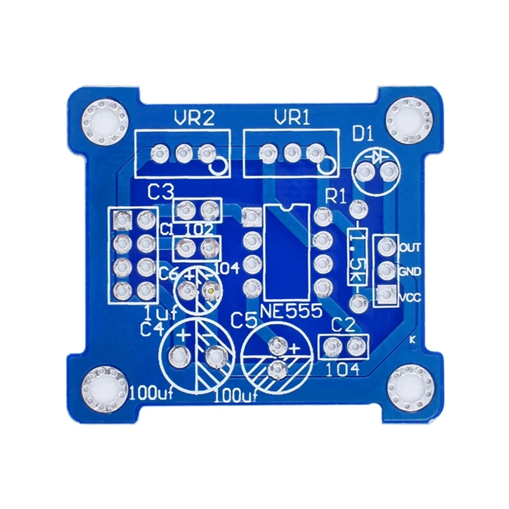 NE555 Pulse Generator Pulse Starter Duty Cycle and Frequency Adjustable Module DIY Kit Oscillator Square Wave Signal Generator