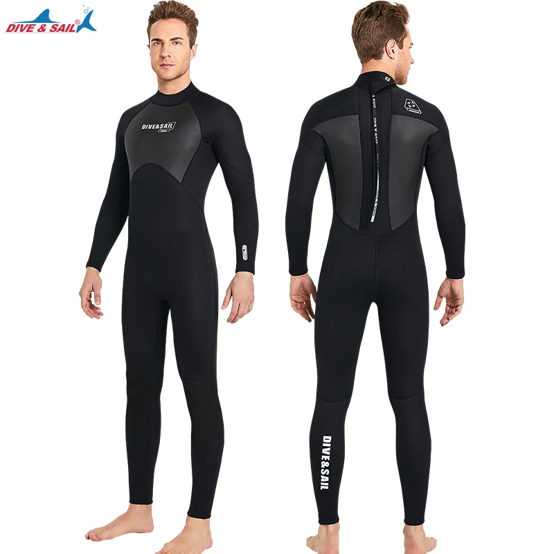 3MM Neoprene Wetsuit Men Surf Scuba Diving Suit Equipment Underwater Fishing Spearfishing Kitesurf Clothing Wet Suit Equipment