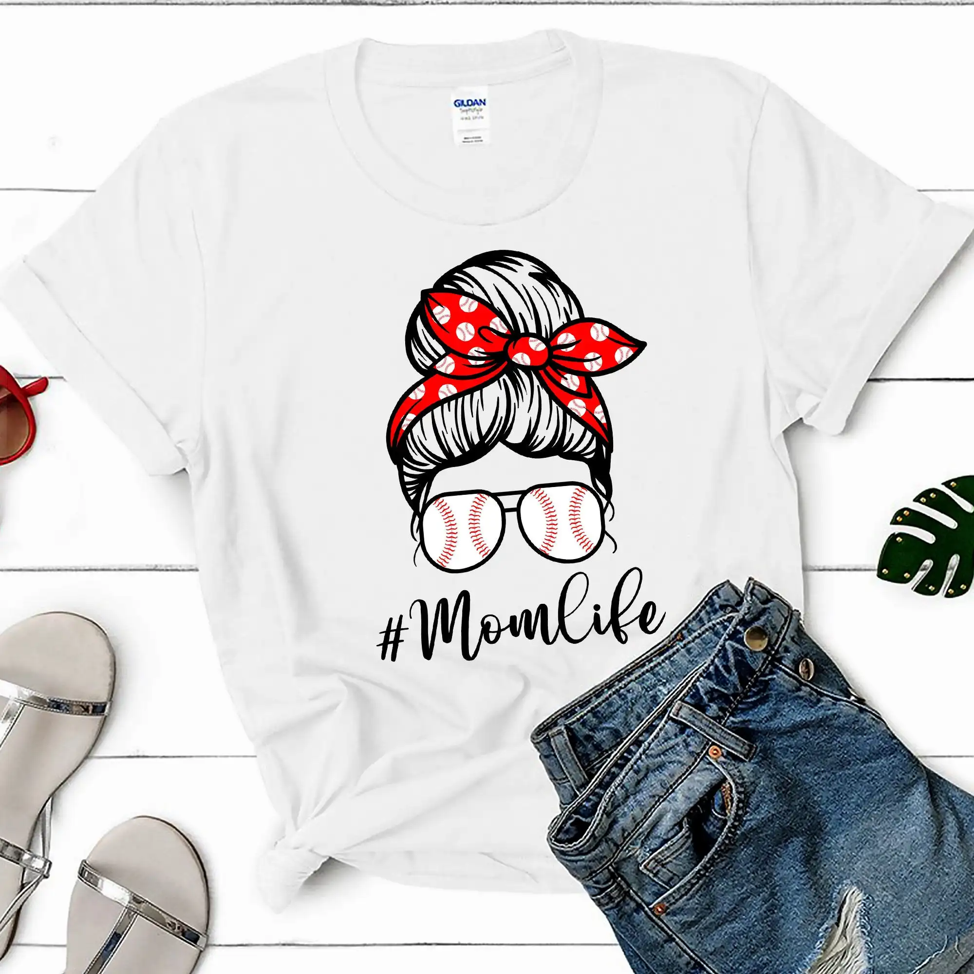 Mom Life Busy Life Print Harajuku Women T-shirt Casual Ladies Top Basic O-collar Short Sleeved Women T-shirt Girl,Drop Ship