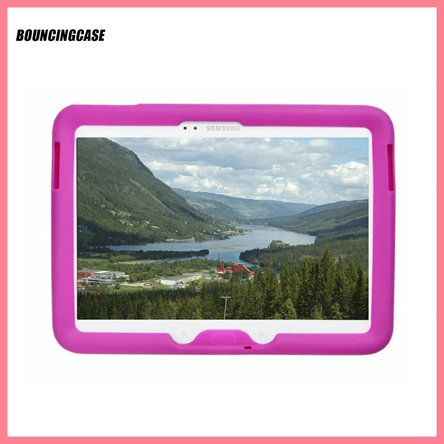 

Cover for Samsung Galaxy Tab 3 10.1 Inch Tablet Bumper GT-P5200 P5210 P5220 Kids Friendly Soft Silicone Rugged Case