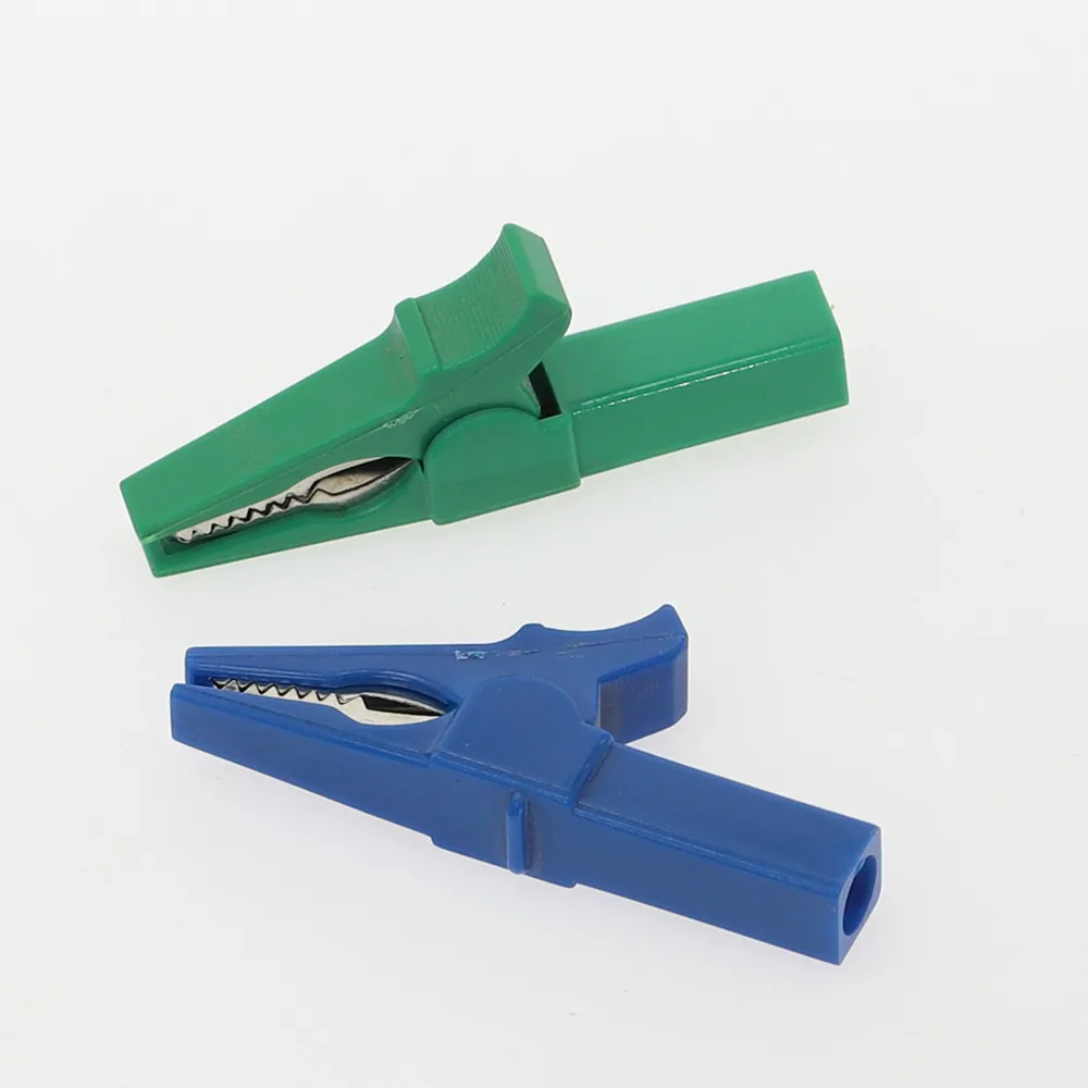 1pcs Battery Test Clip 55MM HV Alligator Clip For Banana Plug 4mm Multimeter Pen Cable Probes Crocodile Clip