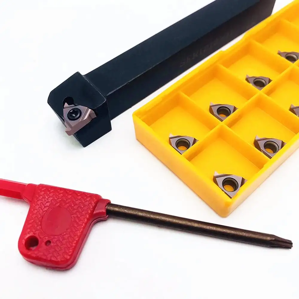 SER filettatura esterna portautensili per tornitura SER1010H11 SER1212H11 SER1616H11 + 10 pz MMT 11ER AG60 tornio in metallo duro parti strumenti