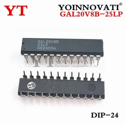 10pcs/lot GAL20V8B-25LP GAL20V8 GAL20V8B 25LP GAL20V8B-25LPN DIP-24