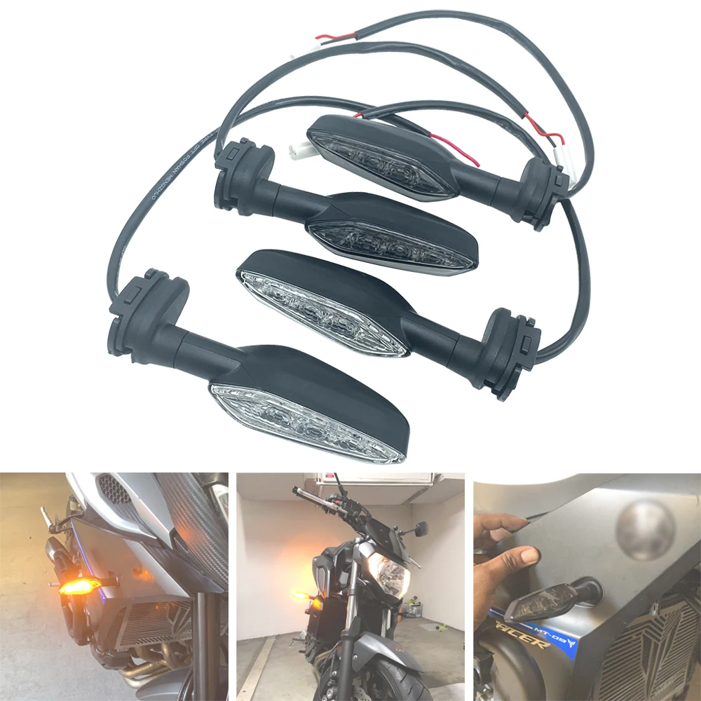 

Motorcycle LED Turn Signal Light Front or Rear Indicator For YAMAHA MT-01 MT-25 MT-03 MT-07 MT-09 MT-10 MT09 MT07 Tracer Blinker