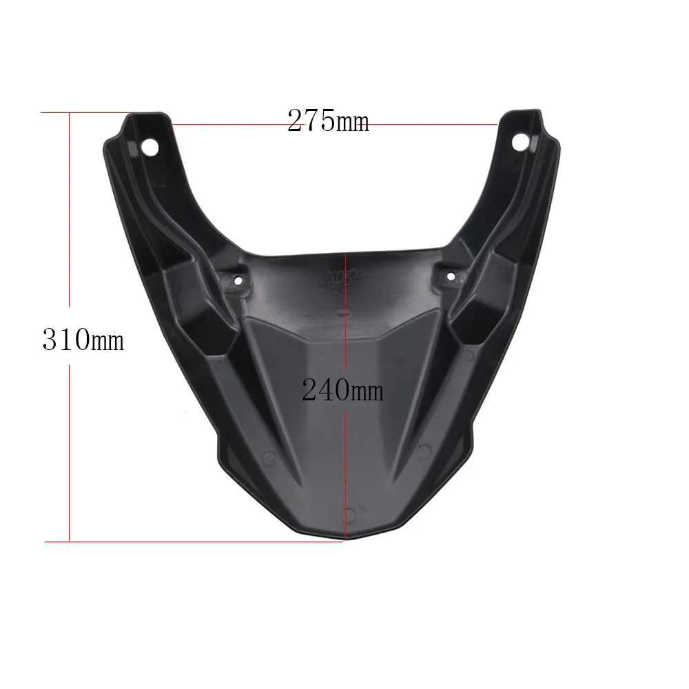 Beak Nose Cone Extension Cover Extra Carbon Fiber Texture Front Wheel Fender For MT-09 FJ09 MT09 Tracer 900 GT 2015-2020