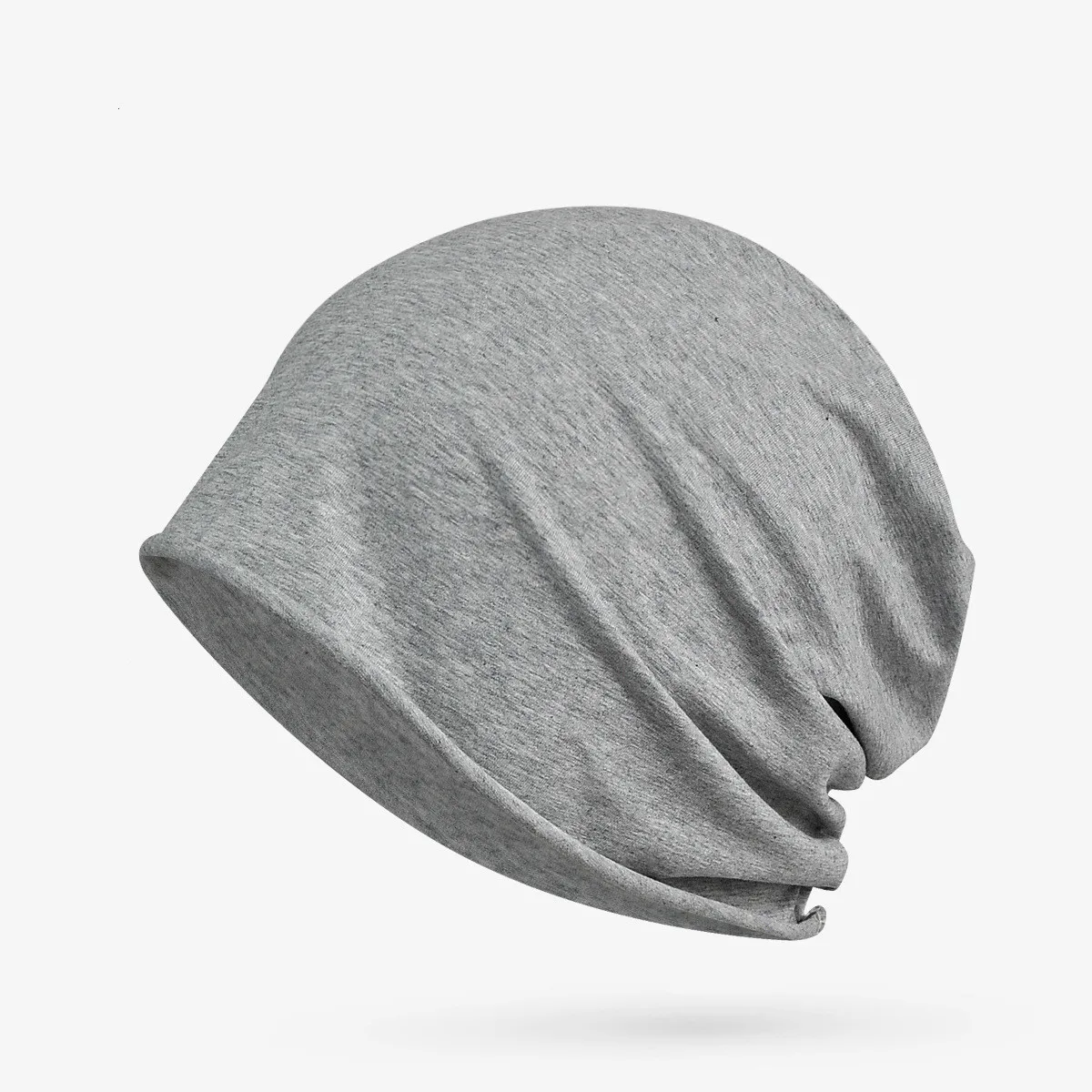 COKK-gorros elásticos para hombre y mujer, gorro de algodón de Color sólido, estilo Hip Hop, fino, Unisex