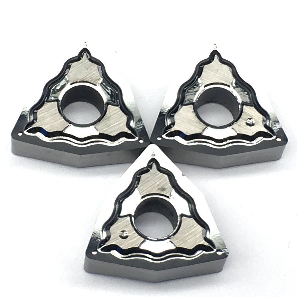 10PCS WNMG080408 HA H01aluminum อัลลอยด์ใบมีดสแตนเลสด้านนอกอลูมิเนียมเครื่องมือเครื่องกลึง CNC เครื่องมือตัดเครื่องมือ