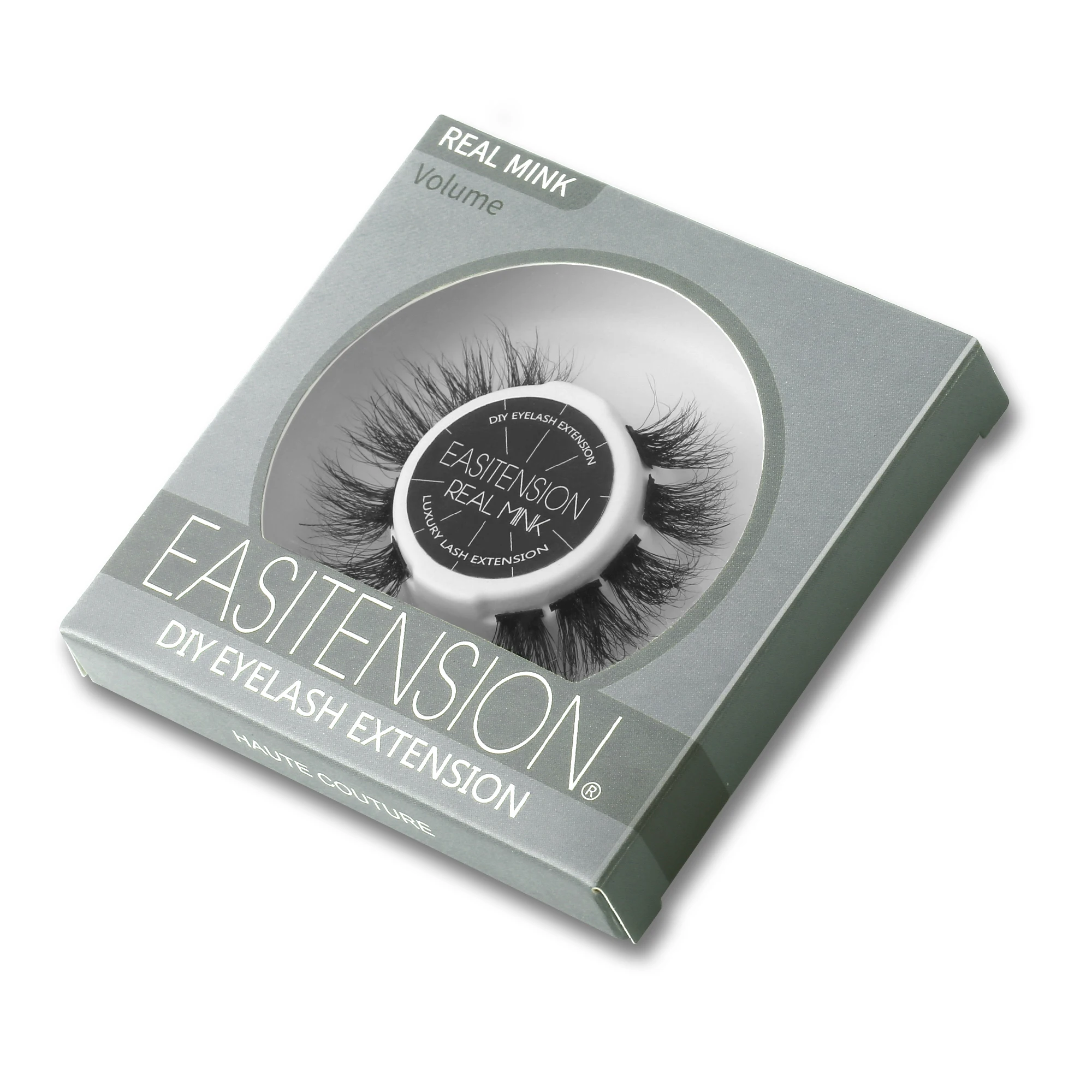 EASITENSION Individual Cluster Eye Lashes Mink Eyelashes 3d/Wispy/Fluffy Segment Mink Lashes Natur Lash Cluster Eyelash Bundles