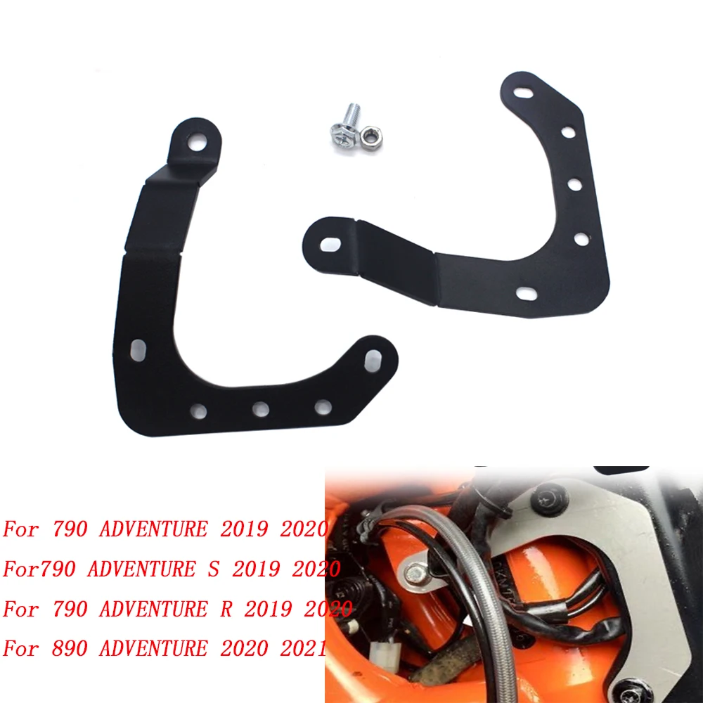 

For 790 ADV 790 Adventure R S 2019 2020 890 Adventure ADV 2020 2021Motorcycle Headlight Reinforcement Bracket Set Neck Brace