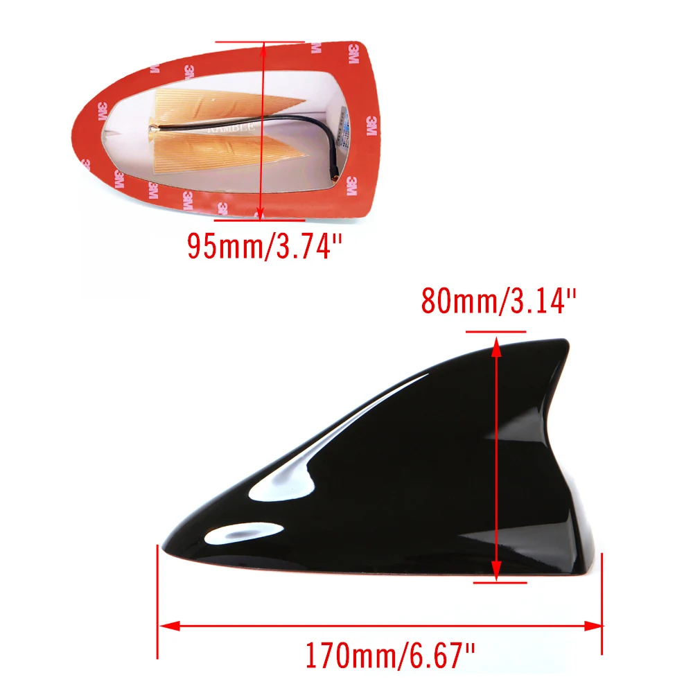 Car Shark Fin Antenna For Infiniti EX25 EX30d EX35 EX37 FX30d FX35 FX37 FX50 ESQ QX30 QX50 QX60 QX70 JX35 Aerials Accessories