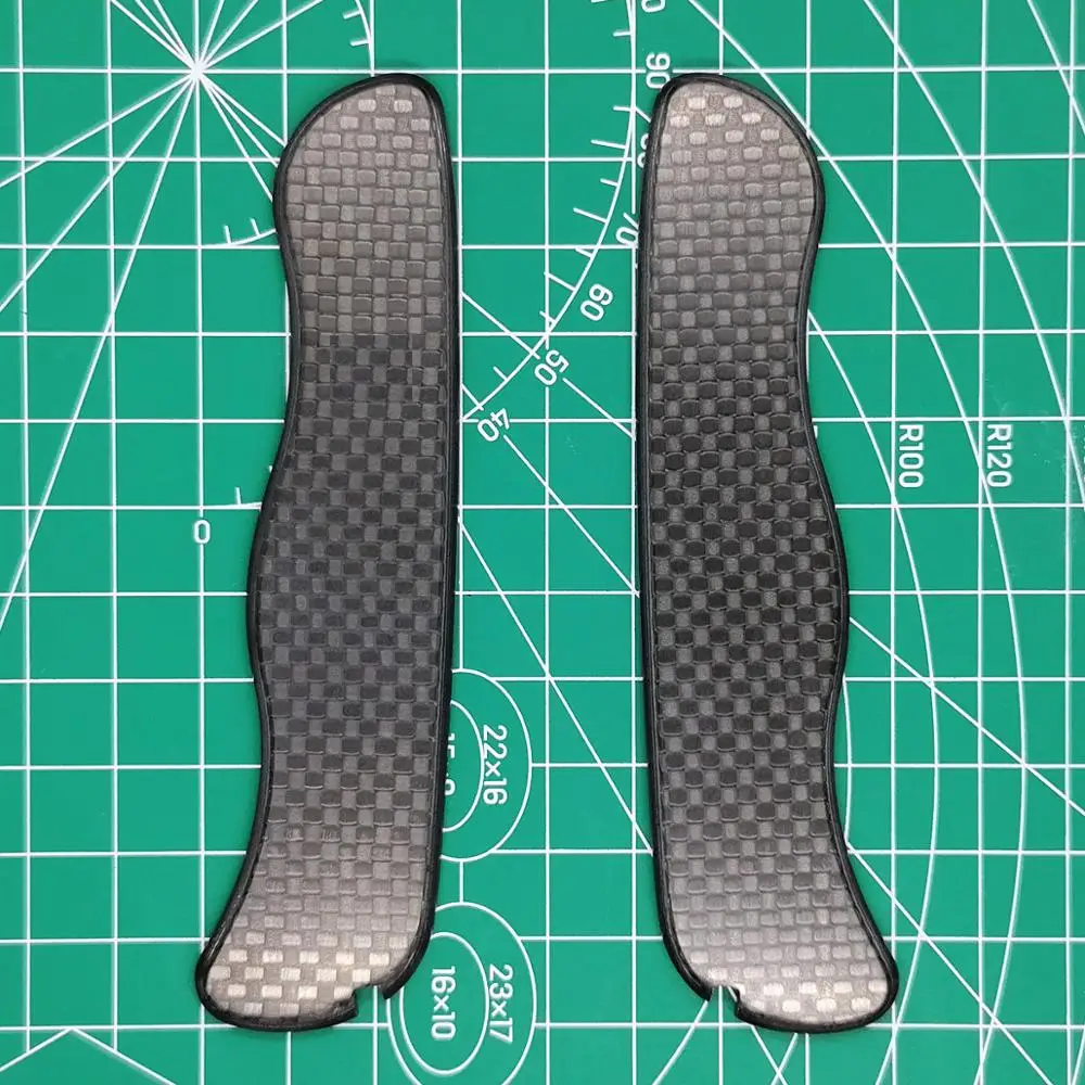 

Custom Hand Made 3K Full Carbon Fiber Saber Knife Replacement Scale for 111mm Victorinox Swiss Army Knife EDC Mod