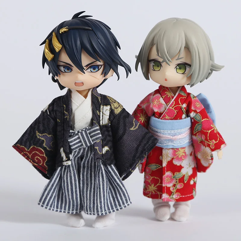 Obitsu 11 Kimono เสื้อผ้า Bjd ตุ๊กตาเสื้อผ้าอุปกรณ์เสริมแห่งชาติเครื่องแต่งกายญี่ปุ่นเสื้อผ้าสำหรับ Ob11,Ymy,Ddf,gsc,Body9 1/12