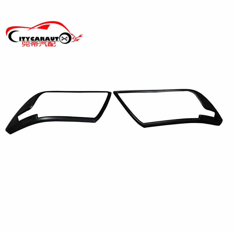 citycarauto np300 front head lamp hoods head lights cover car styling accessories fit for  NAVARA NP300 2014-2017 car