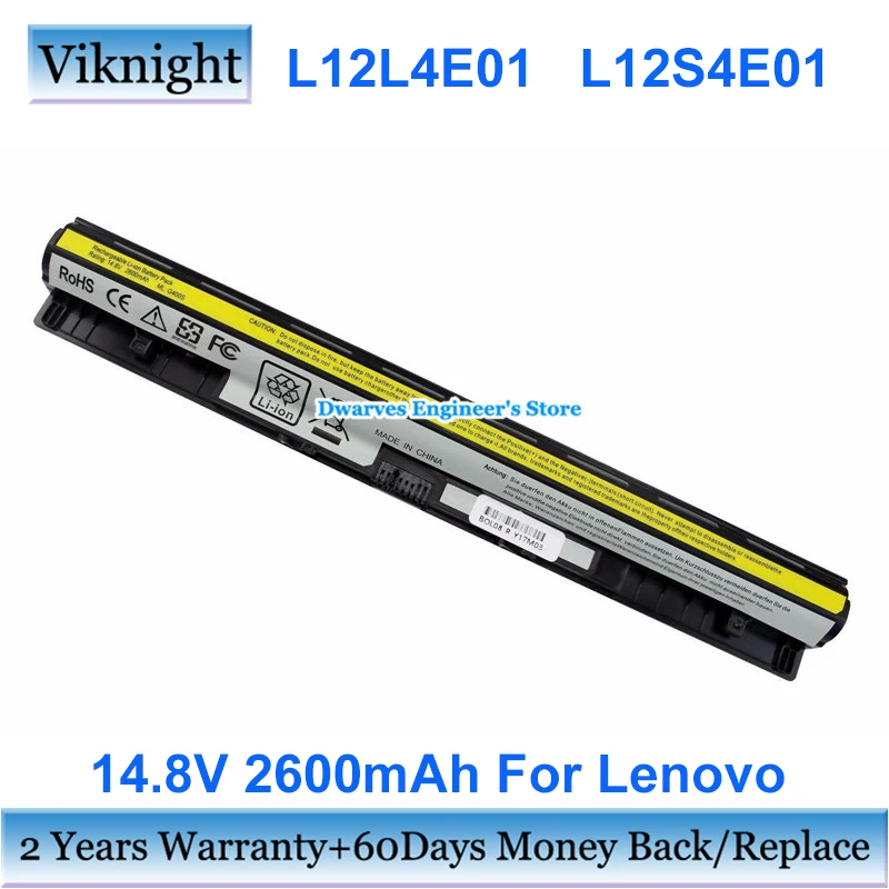 

New L12S4E01 L12M4E01 Laptop Battery For Lenovo IdeaPad Z50-70 Z50-75 G400S G500S G510S G405s G410S Battery L12L4E01 L12M4A02
