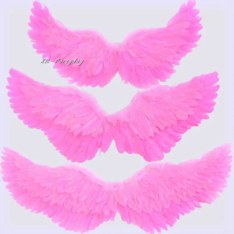 สีสัน Angel Feather Wing เด็กผู้ใหญ่ Fairy ปีกสาวคอสเพลย์ Props ตกแต่งงานแต่งงานตกแต่งบ้าน