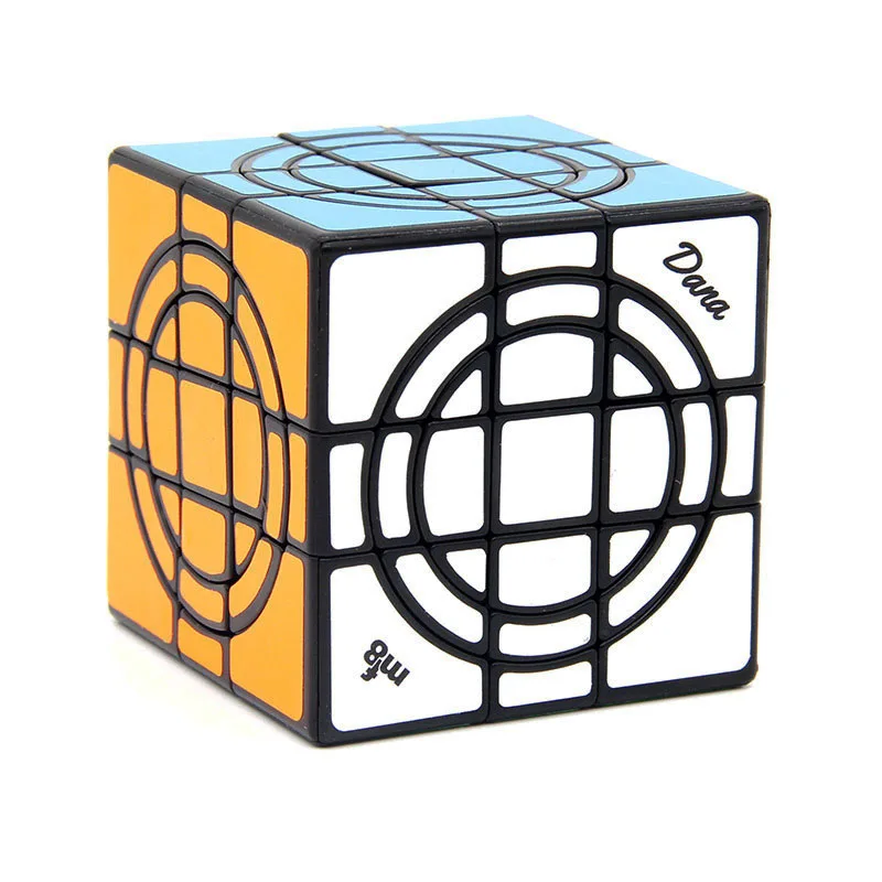 Nuovo originale Mf8 Doppio Cerchio Cubo Magico 3x3x3 Collezione Pazzo Cubo Magico Giocattoli Giocattoli Educativi Professionali con Forma di Anello