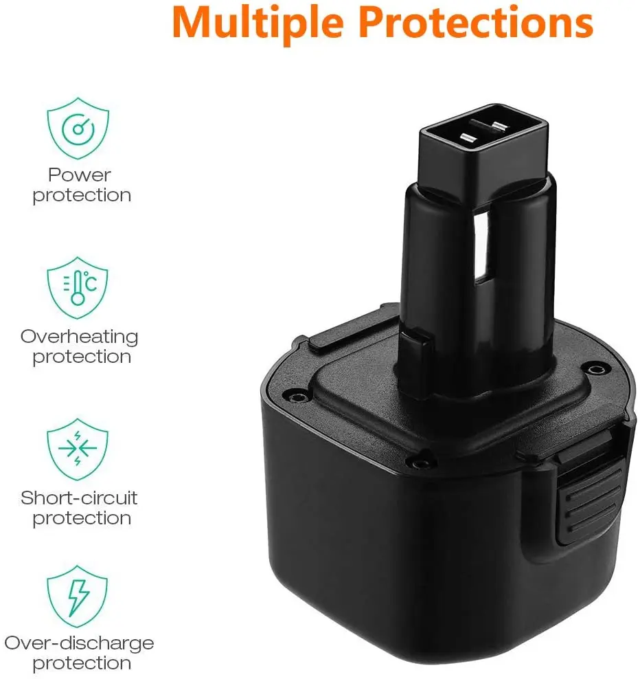 3,9 Ah NiMH für Dewalt 9,6 V Batterie DW9062 DW9061 DE9036 DE9061 DE9062 DW926 DW955K DW955 Ersatz Batterie Cordless Power werkzeug