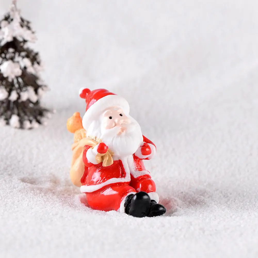 

Xmas Tree Miniature 1 Pcs Crafts Garden Decor Gift Micro Landscape Figurines Christmas Decoration Christmas Ornaments