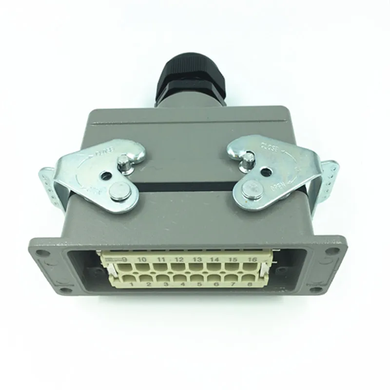 مستطيلة الثقيلة موصل 10-core 16-core 24-core مقاوم للماء الطيران التوصيل الساخن عداء المكونات في 6-core 32-core 48-core