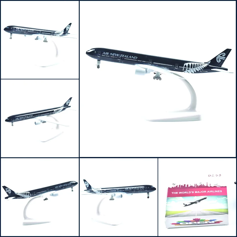 

JASON TUTU 20cm Air New Zealand Boeing 777Airplane Model Plane Model Aircraft Diecast Metal 1/300 Scale Planes Drop shipping