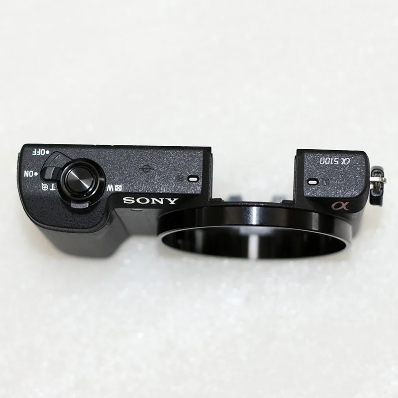 Black Front cover with Hand grip repair Parts for Sony ILCE-5100 A5100 Camera