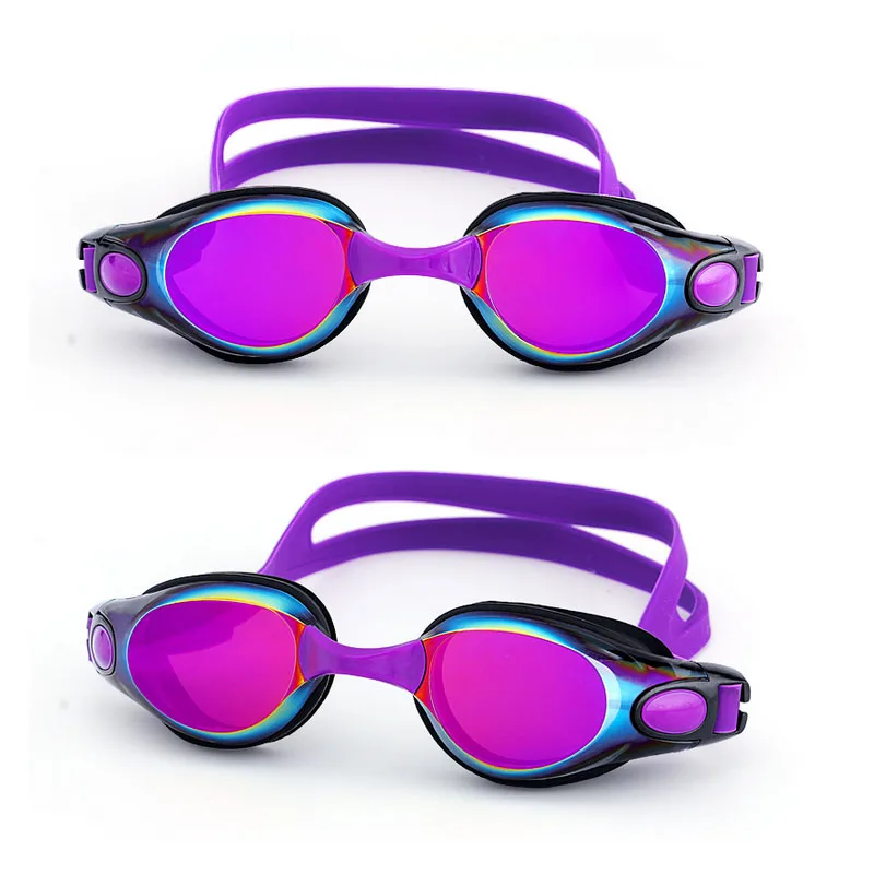 Neue Männer Frauen Schwimmen Brille Myopie Anti-Fog Rezept Wasserdichte Silikon Schwimmen Pool Brillen Kappe Erwachsene Kinder Tauchen Gläser