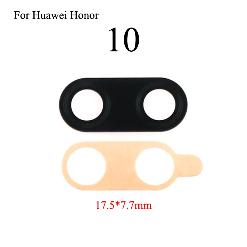 Yuxi เลนส์ด้านหลังกล้องเลนส์สำหรับ Huawei Honor 10 8X 7C 7A 6X 6A 5C 5X Play ซ่อม Sqare อะไหล่