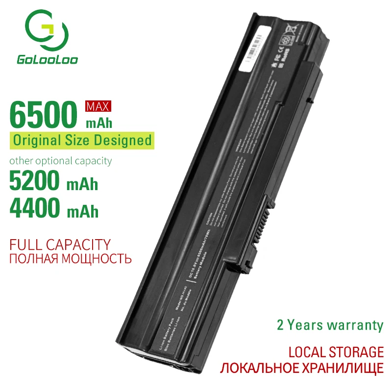 Golooloo 6 cells laptop battery for Acer Extensa 5235 5635G 5635Z 5635Z-422G16Mn 5635Z-432G16Mn 5635Z-432G25Mn 5635Z-433G25N