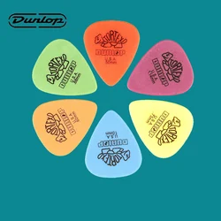 6pcs Dunlop Guitar Picks 일렉트릭베이스 기타 Plectrum 어쿠스틱 기타 액세서리 용 6 가지 두께 선택